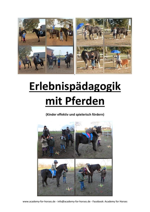 Erlebnispädagogik mit Pferden (Kinder effektiv und spielerisch fördern), <ZFU Nr. 7356820c>
